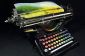 Typewriter chromatique: une machine à écrire que les peintures