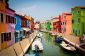 Le coloré île de Burano, Italie