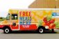 Food Truck apporte Repas d'été à des enfants défavorisés