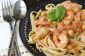 Un Pot Repas avec ManPans: Fettuccine aux crevettes et aux pois chiches tomates Ragoût