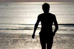 shorts de Baywatch pour les vacances à la plage - afin gère l'aspect Hasselhoff
