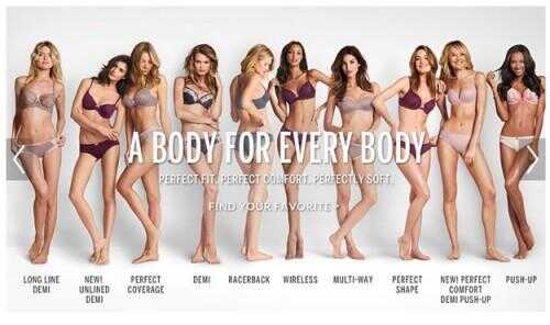 Pourquoi nous sommes ravis de Victoria Secret a obtenu la note de service et a changé sa campagne 'Perfect Body'