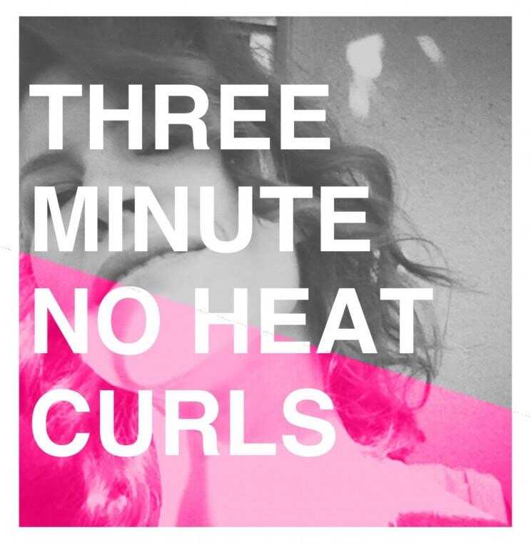 You Gotta Essayez ceci: Three Minute Pas d'eau chaude Curls Pour court à Cheveux mi-longs [Vidéo]