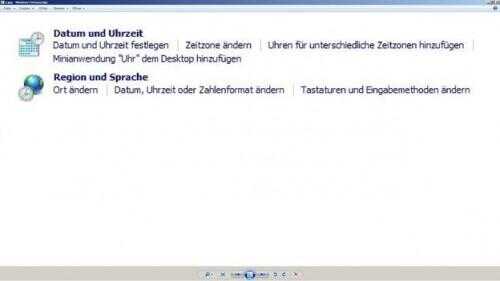 Dans Windows 7 Changer Anglais-Allemand - comment cela fonctionne: