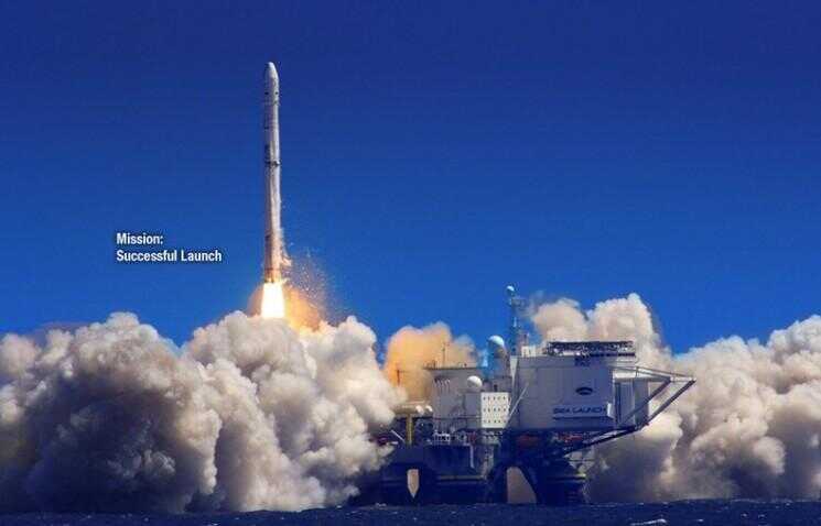Sea Launch: lancement de satellites de l'océan