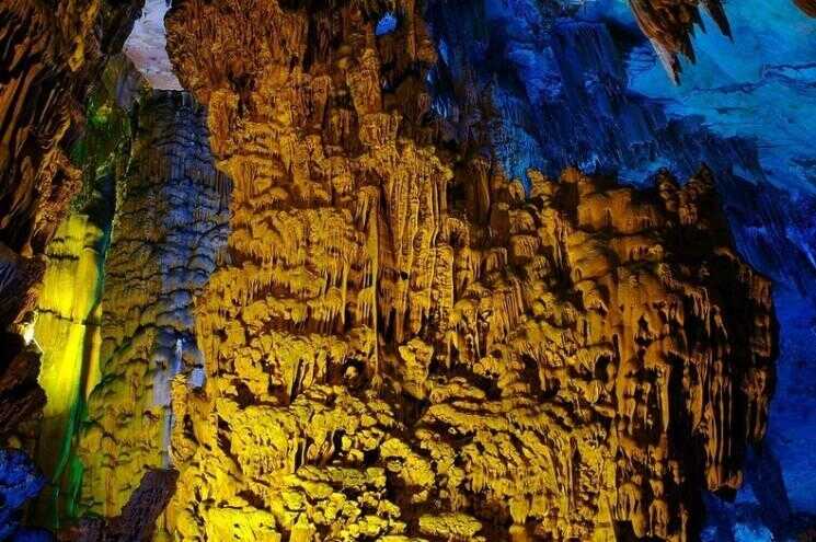 Reed Flute Cave à Guilin, en Chine