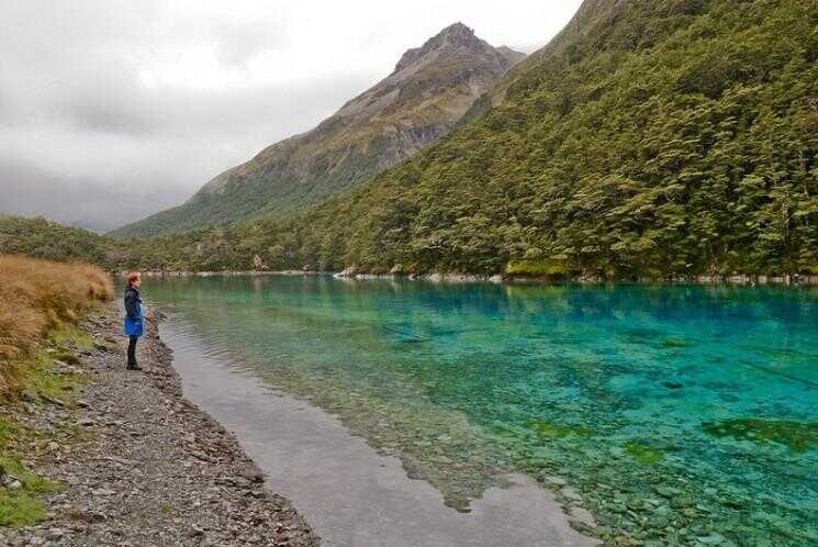 Blue Lake, Nelson, Nouvelle-Zélande - Le lac Clearest dans le Monde