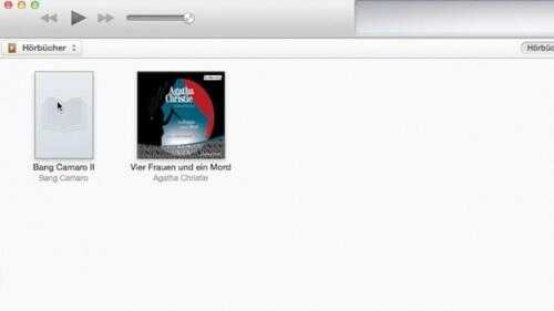 iTunes - Ajouter Livres Audio