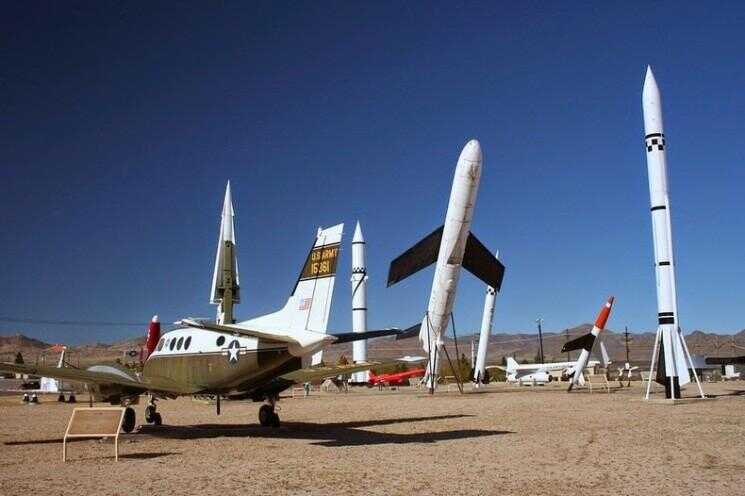 Un parc de missiles de White Sands Missile Range Musée