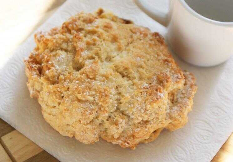 Poire, Ginger & White Chocolate Chunk Scones