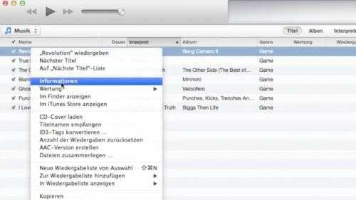 iTunes - Ajouter Livres Audio
