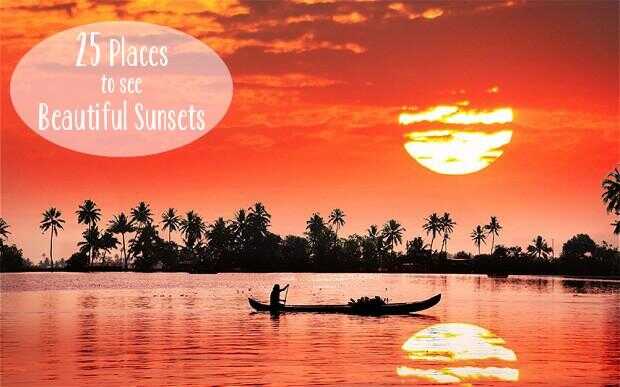 25 Places à voir les plus beaux Sunset
