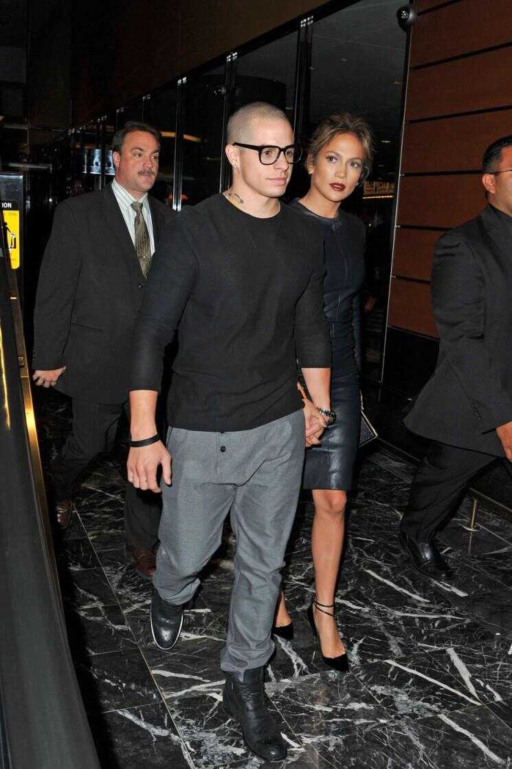 Jennifer Lopez et Casper intelligente en faire une Date Night (Photos)