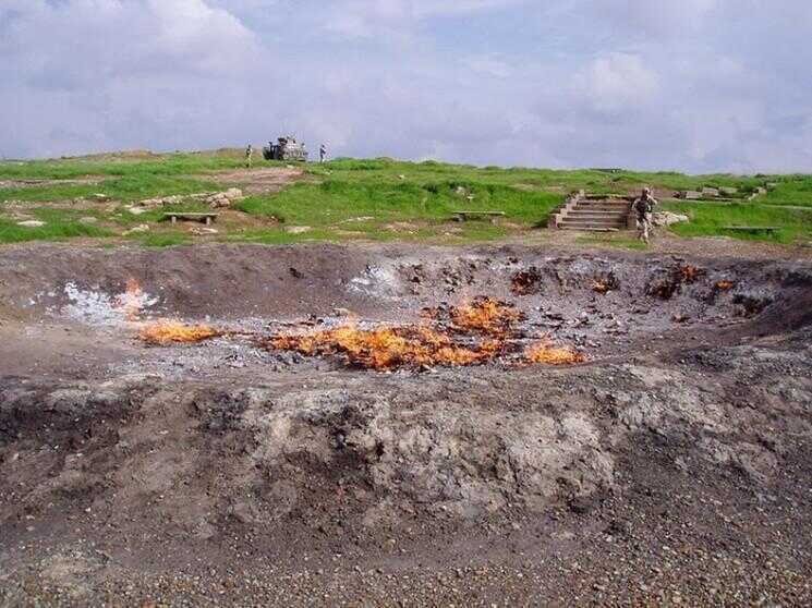 Le feu éternel à Baba Gurgur