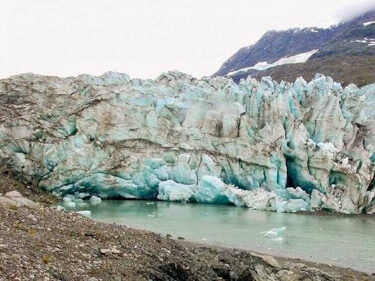 Photos prises 100 Ans Voir dehors comment les glaciers disparaissent