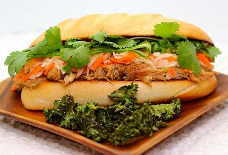 Lente Challenge Cooker: asiatique Pulled Pork Sandwich (Banh Mi)