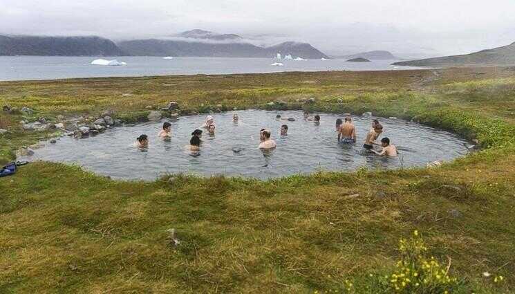 Uunartoq Hot Springs au Groenland