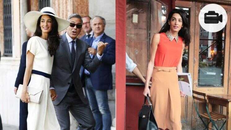 Scandaleusement émacié: Amal Clooney devient plus mince.  Dans la vidéo!