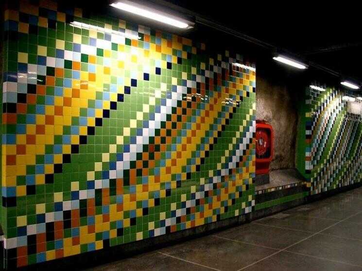 Artistique système de métro de Stockholm