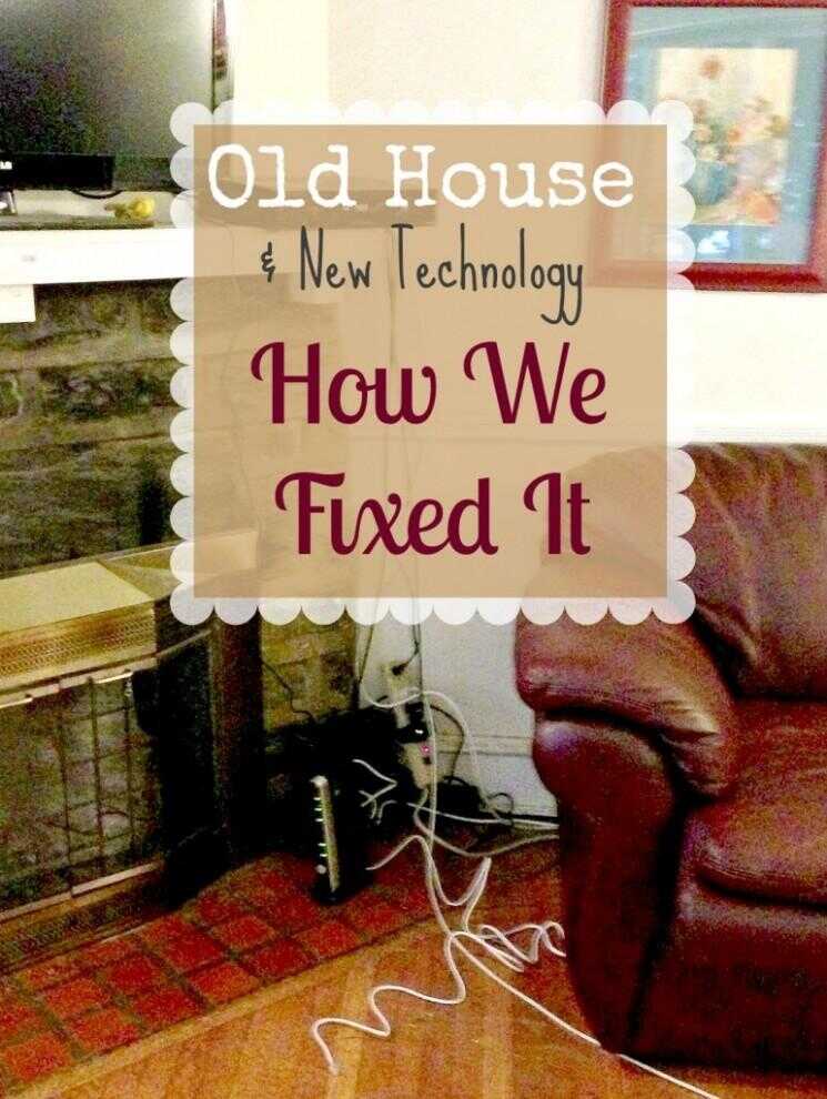 Electronique et des fils dans une vieille maison: Comment nous l'avons fixé pour 65 $