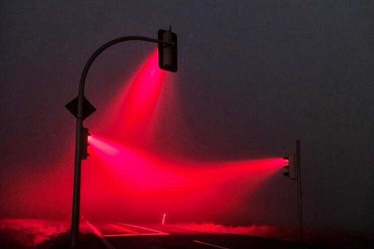 Surréaliste Traffic Light Photos par Lucas Zimmermann