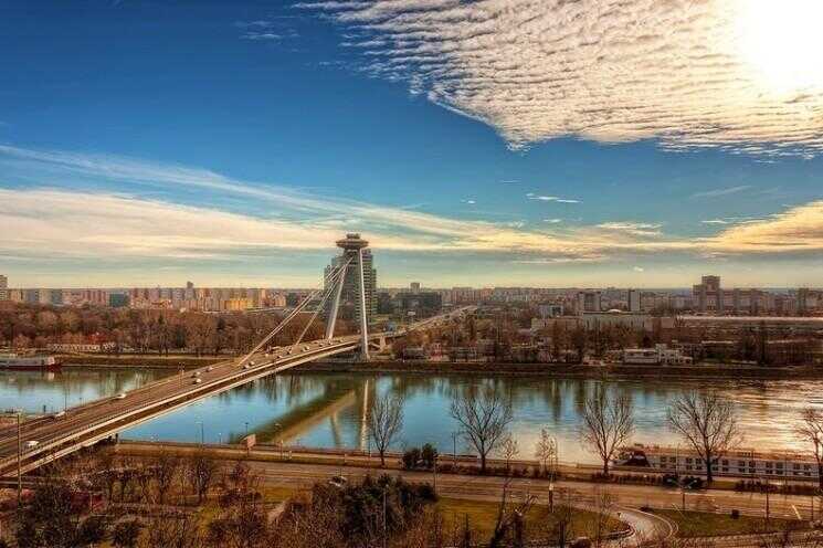 Le pont UFO de Bratislava