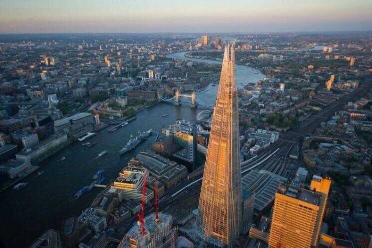 Photographies aériennes de Londres par Jason Hawkes