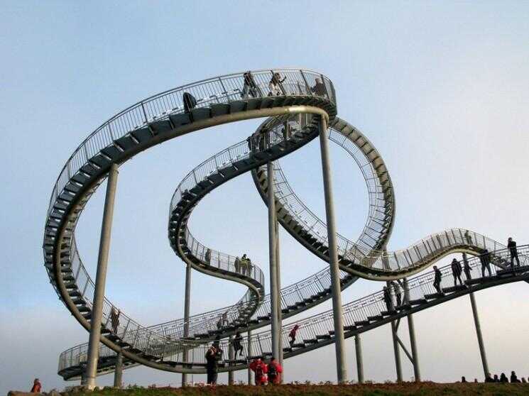 Piéton Roller Coaster en Allemagne