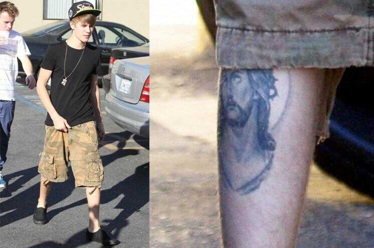 Bieber a un nouveau tatouage de Jésus - Justin Wade est maintenant sainte!