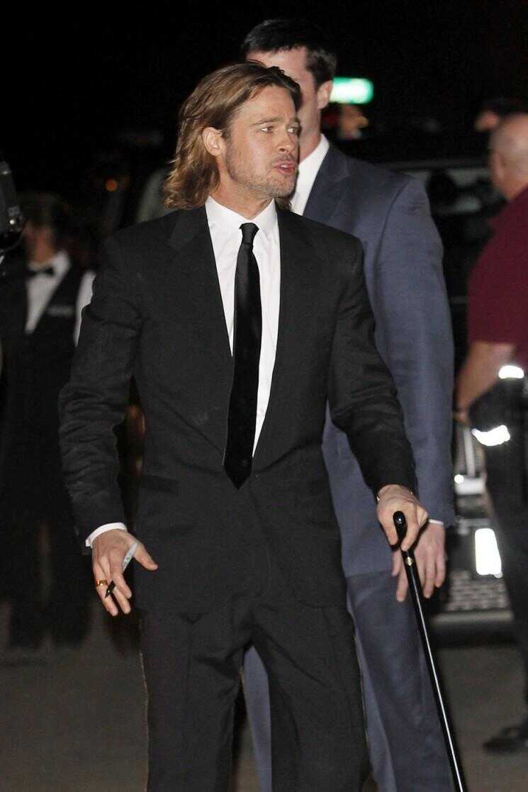 Brad Pitt, Angelina Jolie Glam It Up En Palm Springs (Photos)