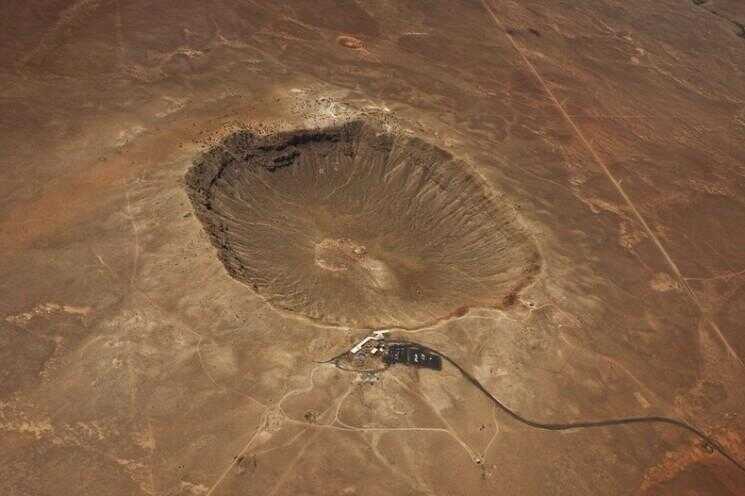 The Incredible Barringer Meteor Crater de l'Arizona