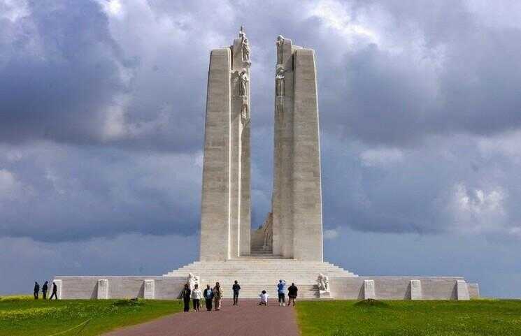 Monument commémoratif du Canada à Vimy, en France