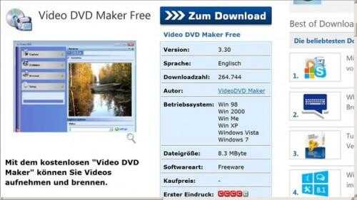 Windows DVD Maker: codage est lent - que faire?