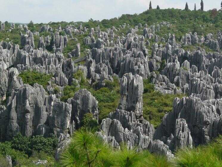 Forêt de pierre de Shilin, Chine