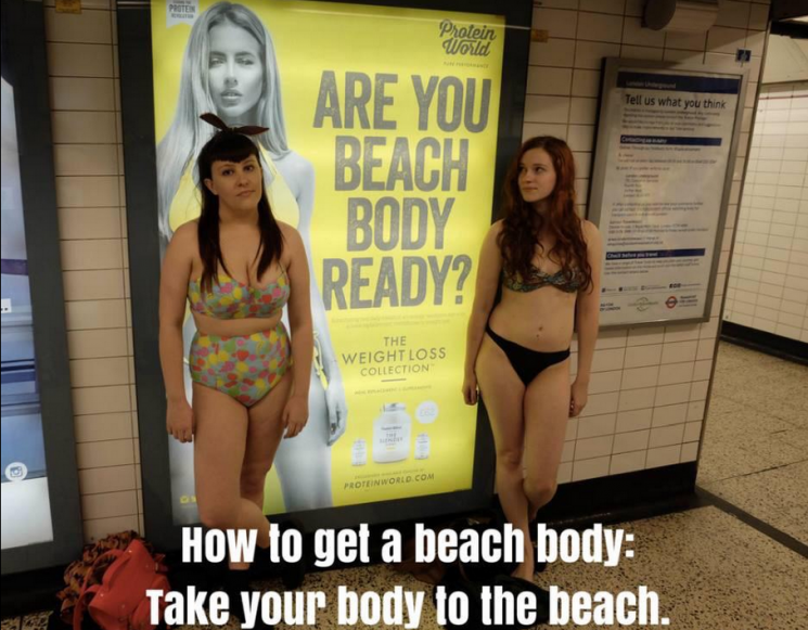 Il n'y a pas une telle chose comme un «Beach-Ready Body"