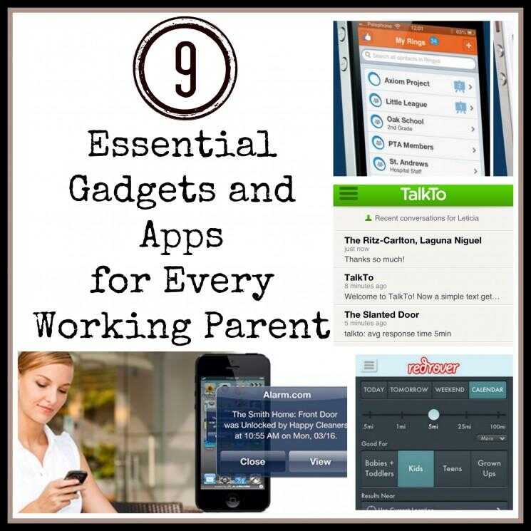 9 Gadgets essentielles et les applications pour chaque parent qui travaille