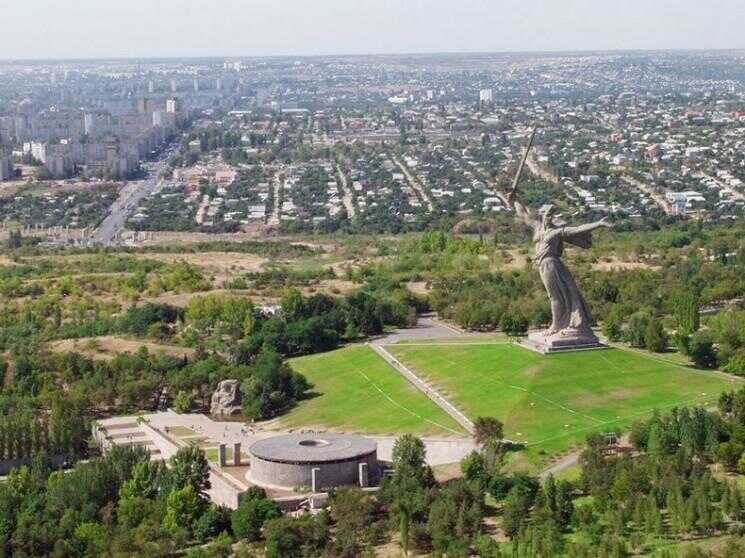 Monument soviétique à Mamayev Kurgan