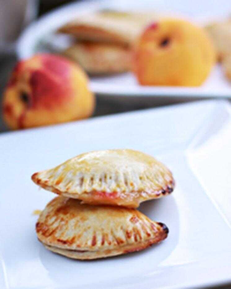 Caramel individuelle Bourbon Peach Pies