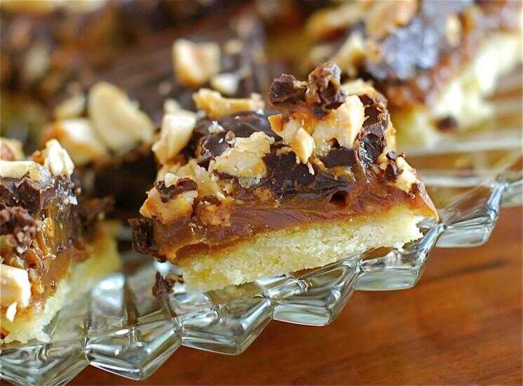Bars Snickers maison
