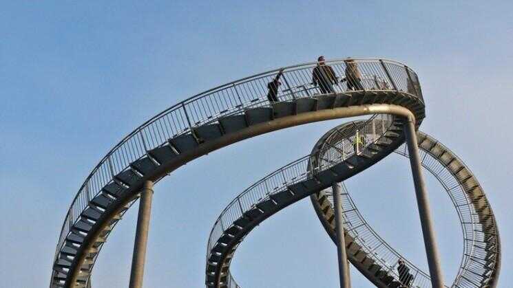 Piéton Roller Coaster en Allemagne