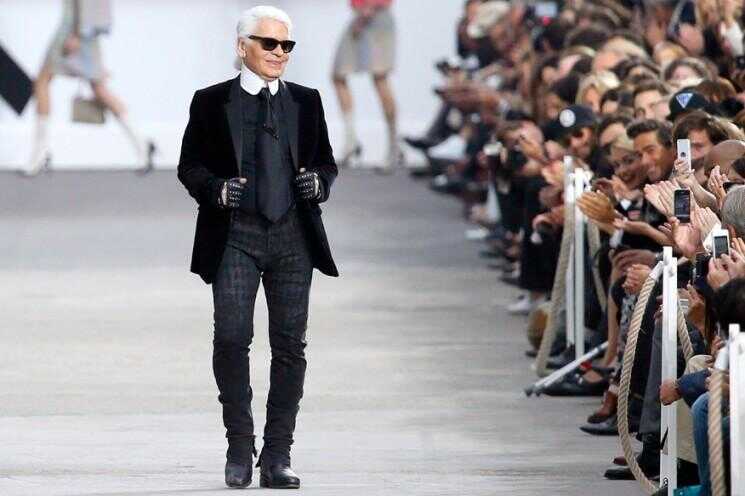 Paris Fashion Week: collection Chanel en 2014 par Karl Lagerfeld