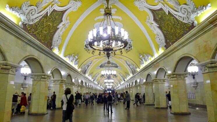 Art et Décor des stations de métro de Moscou