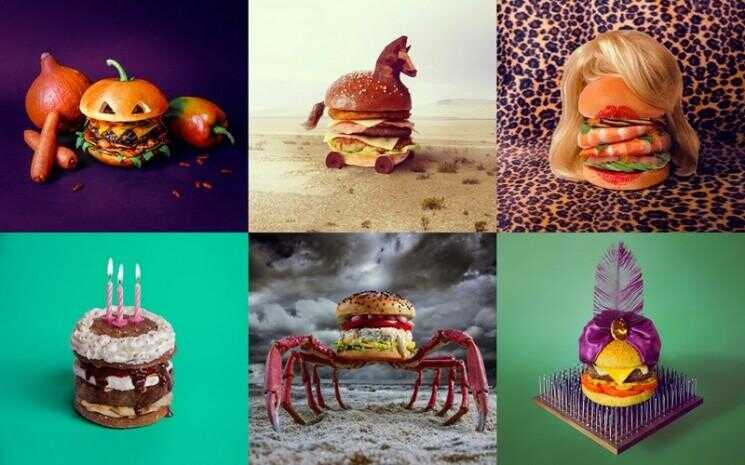 Designs Burger Creative Par Fat & Furious Burger