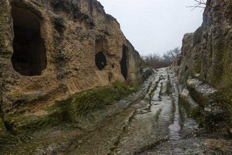 Eski Kerman, Une ville ancienne Cave en Crimée