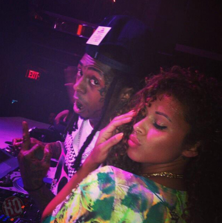 Christina Milian et Lil Wayne Hot Rencontre rumeurs 2014: Rapper aurait eu Chanteur Accueil BET suivantes Prix After-Party
