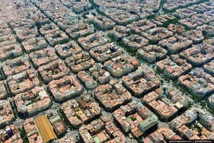 Le aise architecture et le design de l'Eixample, Barcelone