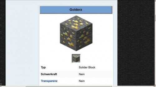 Minecraft: La mine d'or - si ça va marcher