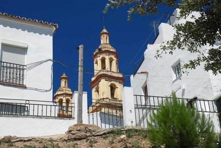 La Belle Blanc Village de Olvera, Espagne