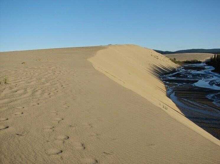 Les Grands Kobuk dunes de sable - une bizarrerie de l'Alaska