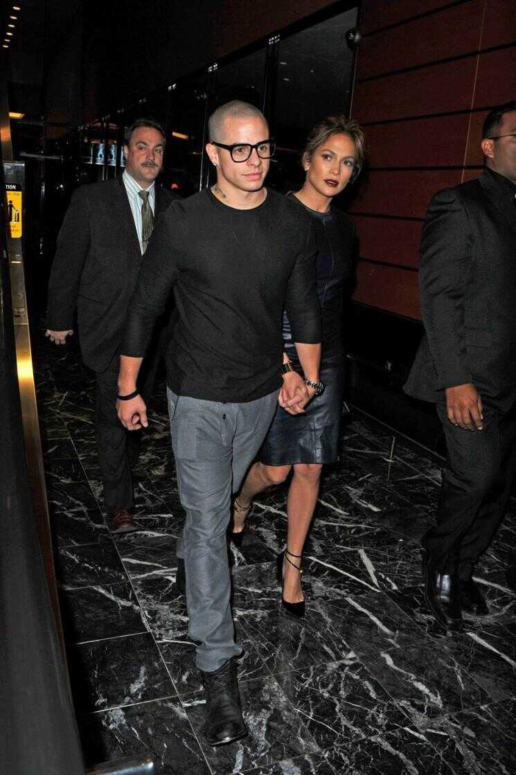 Jennifer Lopez et Casper intelligente en faire une Date Night (Photos)